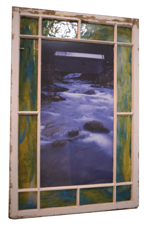 Dream Window 11: Saratoga's Healing Waters.  Created by Chuck Miller.