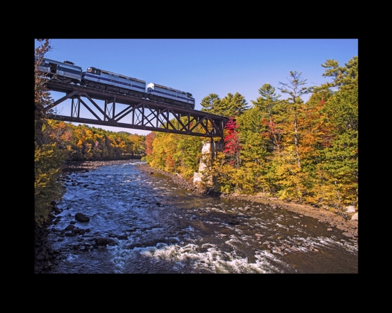 Saratoga and North Creek Railroad 2. Nikon Df camera, Vivitar 19mm f/3.8 lens. Photo by Chuck Miller.