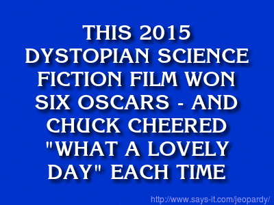 What is Mad Max: Fury Road?