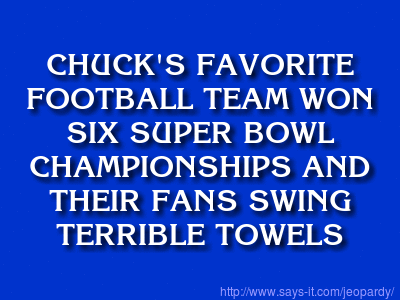 Who are the Pittsburgh Steelers?