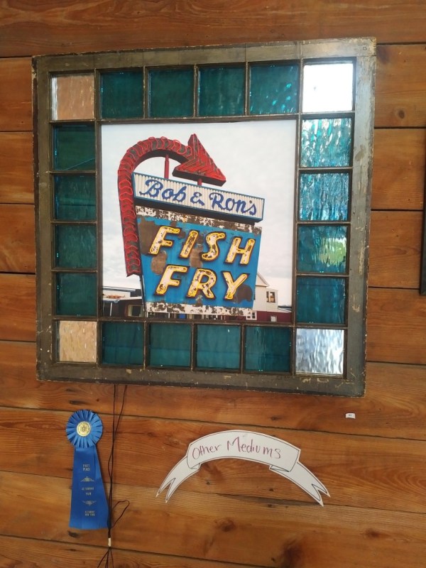 Can we say ... BLUE RIBBON FIRST PLACE AWARD WINNER for Dream Window 18: Friday Night Fish Fry!!!