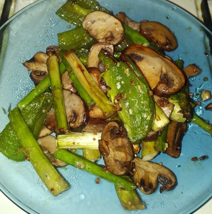 Bachelor Roasted Vegetables. 